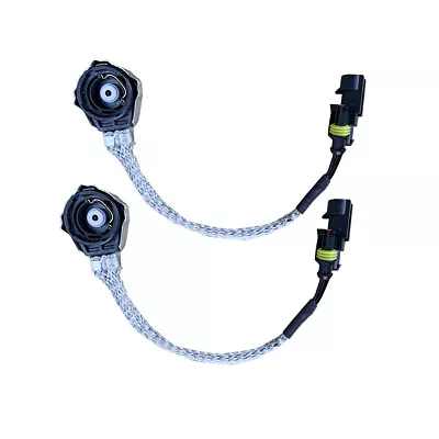 Metal D2 D2S D2R D2C HID Xenon Bulb Adapters Wire Harness Connector Cable Socket • $11.69