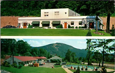 Mount Union Pennsylvania PA Motel Pool Dual View Postcard L59 • $8.99