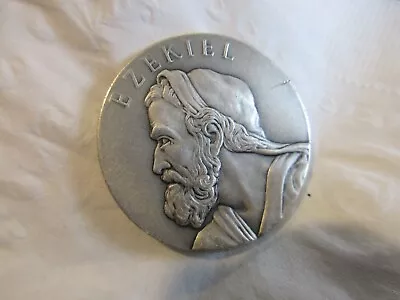 SILVER EZEKIEL MEDALLIC ART CO DANBURY. CT .999 FINE SILVER MEDAL 30gm. • $34.95