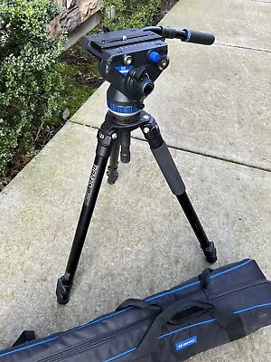 Benro S8Pro A373F Two Stage Aluminum Tripod S6 Manfrotto (no Head) • $80