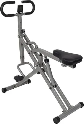 Sunny Health Fitness Upright Row-N-Ride Rowing DB Method Squat Machine NO. 077S • $78