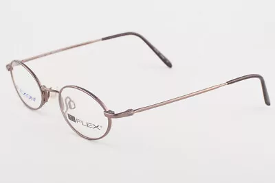 FLEXON 2204 Shiny Brown Eyeglasses SHN BRN 44mm Marchon • $69