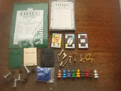 Waddingtons Super Cluedo Challenge Game Spare Playing Pieces / Instructions • £2.99