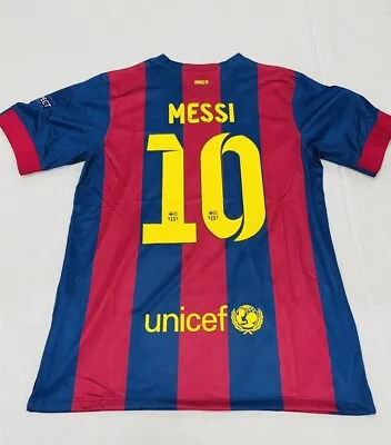 2015 Barcelona Messi #10 Soccer Jersey Champions League Final • $29.95