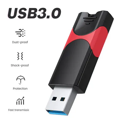 USB 3.0 Flash Drive Memory Stick High Speed Retractable Thumb Drive Data Storage • $6.09