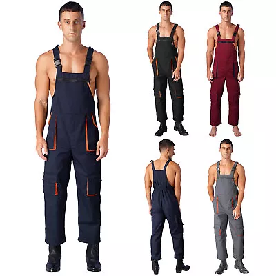US Mens Overalls Fashion Cargo S-4XL Coveralls Workwear Jumpsuit Trousers Romper • $7.11