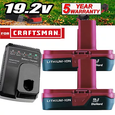 19.2Volt Battery Or Charger For Craftsman C3 Lithium Ion 11375 PP2030 DieHard • $17