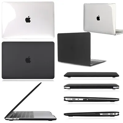 Laptop Premium Hard Shell Case Cover For Apple Macbook 12/Air 11 13/Pro 13 15 16 • £12.34