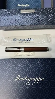 Montegrappa Espressione Rare  Fountain Pen Sterling Silver Accents LN Nib B • $299