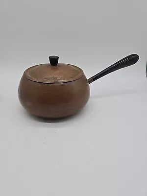 Vintage 6 1/4  Copper Metawa Holland Fondue Chaffing Sauce Pot Cookware • $8.99