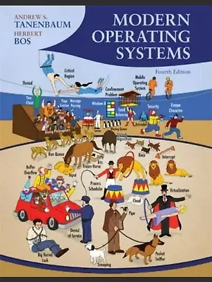 Modern Operating Systems Fourth 4th Edition W/Unused Online Access Code • $120