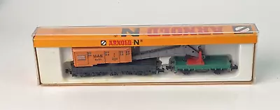 Arnold Rapido N 4650 MAN Crane With Idler Car (Z4N) • $29.99