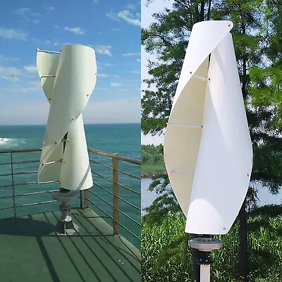 2000W Vertical Axis Wind Turbines 48V 96V 120V 220V Windmill Wind Generator Kit • $1325