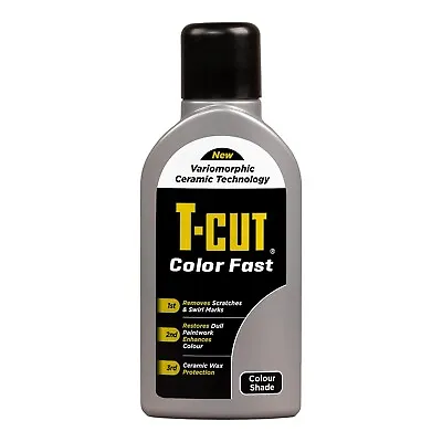 T-Cut Fast Silver Scratch Remover Color Fast Paintwork Restorer Car Polish 500ml • £11.88