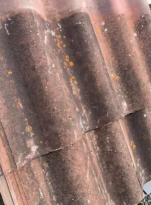 £4 • Buy Marley Malvern Red Concrete Roof Tile Very Rare 