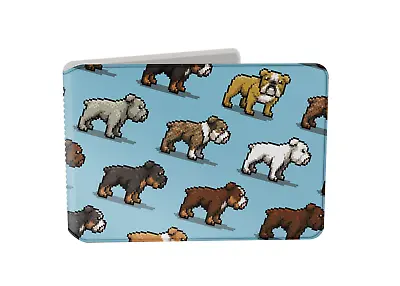£3.95 • Buy Pixel Bulldogs, Dog Oyster Card Holder / Travelcard, Bus Pass Wallet