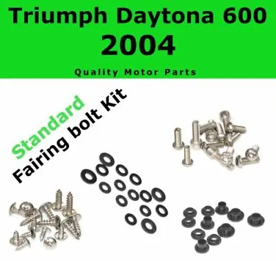 $35.99 • Buy Fairing Bolt Kit Body Screws Fastener For Triumph Daytona 600 2004 Stainles