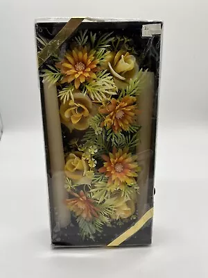 Plastic Vintage Retro Floral  Candle Holder Centerpiece • $12