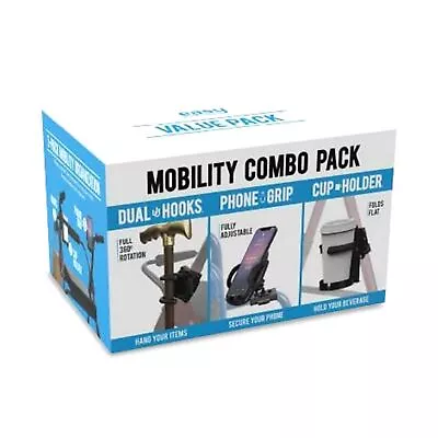 Easy Mobility Walker / Wheelchair Mobility Combo Pack For Walker / Wheelchair • $27.61