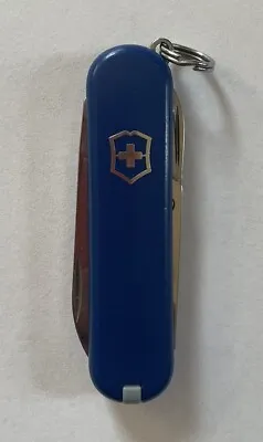 Victorinox Classic SD Swiss Army Knife 58mm Blue • $8