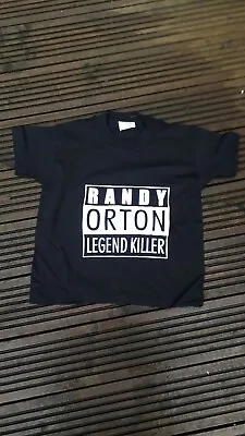 Randy Orton Kids T.shirts Age 4 In Black  • £2.50
