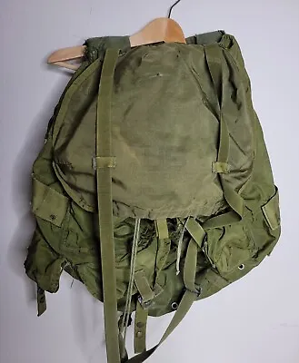 US Military Large Olive Drab ALICE Pack Distressed See Pictures Pack Only • $29.99