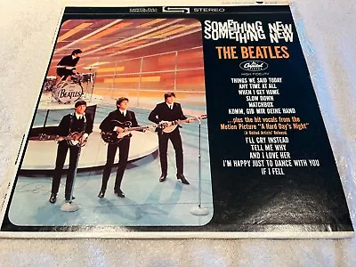 THE BEATLES  Something New  Orig Vintage APPLE Pressing Beautiful LP/cover NM • $8.99