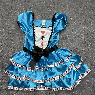 Alice In Wonderland Costume Youth  Girls Blue Dress   Medium 8-10 • $15