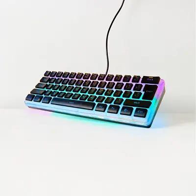 Mini Mechanical Gaming Keyboard Black RGB Lighting • $34.99