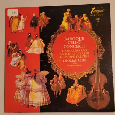 Leonardo Leo/Antonio Vivaldi/Giuseppe TartiniThomas Blees-Baroque Cello Concert • $7.49