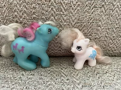 G1 My Little Pony Teeny Tiny Baby Little Whiskers And Fifi • £25