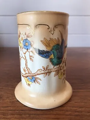 Vintage Crown Devon Fieldings Porcelain Peel Victor Blush Vase Made In England  • $55