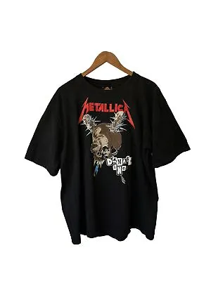 Vintage Metallica Band Music T Shirt Bootleg  Damage Inc Tour Men’s Size XL • $70