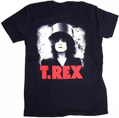 Vintage Marc Bolan T. Rex Band Men T-shirt Black Short Sleeve All Sizes • $11.88