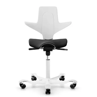 HÅG Capisco Puls 8020 Office Chair White New Fast Dlevry • £359