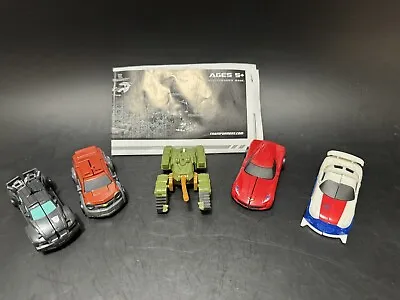 2008 Transformers Revenge Of The Fallen Straightaway Shootout Set 100% Complete • $29.99