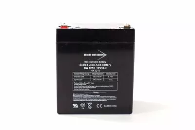 BWG 12V 5AH SLA Chamberlain 41A6357-1 Garage Door Opener Battery F1 Terminal • $15.99