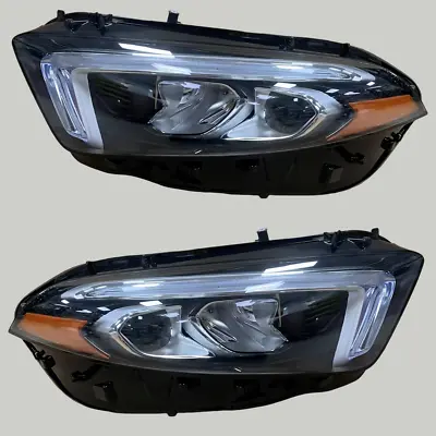 For Mercedes Benz W177 A200 AMG A45 Left&Right  2pcs US LED Headlights 2019-2023 • £1150