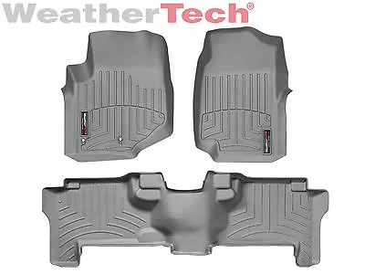 WeatherTech Car/Truck Floor Mat FloorLiner 46007-1-2 - 1st & 2nd Row - Grey • $241.90