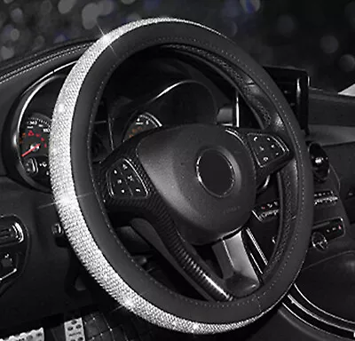 Rhinestone Steering Wheel Cover • $25