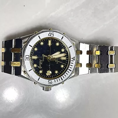 Breitling Tabarly Men's Watch 1 3/8in Steel 80770 Vintage Quartz Wrist • $1400