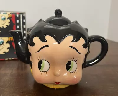 Vandor-Betty Boop Sculpted Teapot-#10120-1997-4-1/4 Inch Tall • $13.90