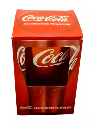 Coca Cola Coke Aluminium Tumbler Red Boxed Limited Edition Rare Gift  • $12.20