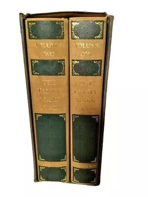 RARE Mark Twain THE FAMILY MARK TWAIN Two Volume Book Set In Case Vintage 1972 • $23.59