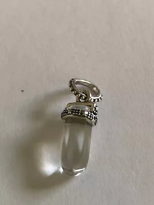 White Clear Amulet Charm S925 Authentic Sterling Silver European Charms • $26.95