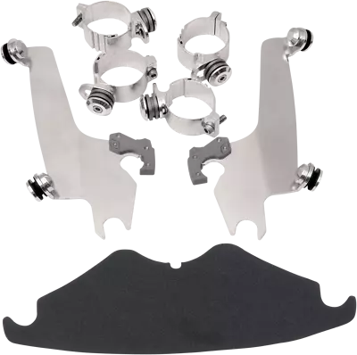 Memphis Shades Trigger Lock Windshield Mount Kit 02-11 Harley VRod VRSCAW VRSCA • $149.95