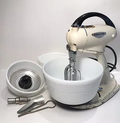 Vintage Hamilton Beach Stand Mixer Model G Bowls And Juicer Working • $75