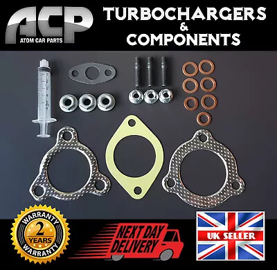 Turbocharger Gasket Fititng Kit Toyota Avensis Corolla RAV4 TURBO VB14 VB17 • $54.28