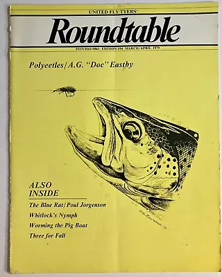 United Fly Tyers Roundtable 1979 Fishing Collectible Poul Jorgenson • $20.71