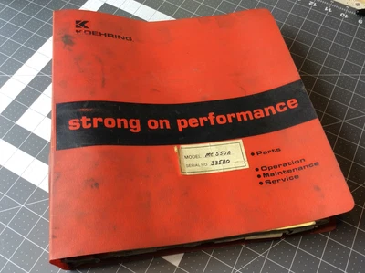 $48 • Buy Koehring Lorain MC-550A Parts Catalog Manual Book Truck Mounted Boom Crane